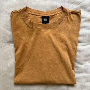 Filson Bronze Brown Crewneck Tee Men’s XL 100% cotton fabric